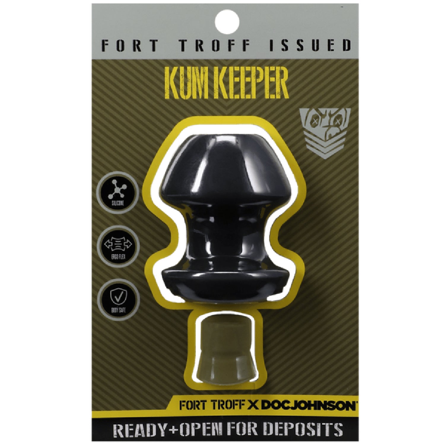 Fort Troff X Doc Johnson - Kum Keeper | Liquid-Injection Butt Plug