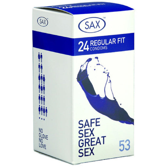 Sax - 24 Pack Regular Fit | Condoms