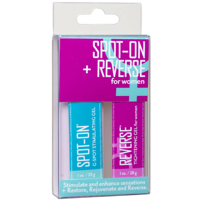 Doc Johnson – Spot-On + Reverse For Women 2-Pack | Sexual Enhancement Kit