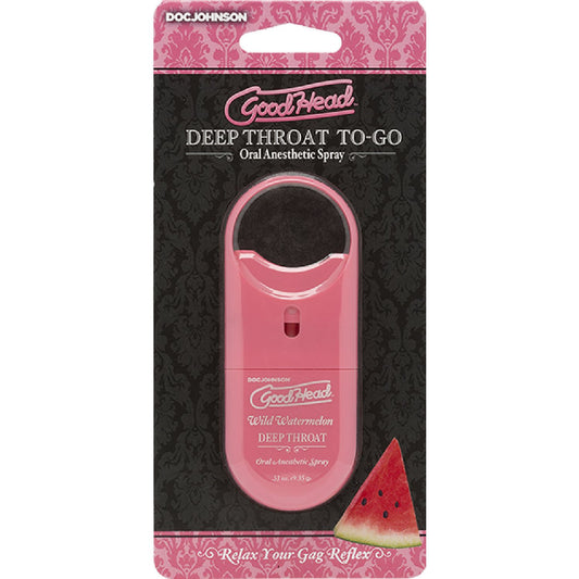 Doc Johnson – Good Head To-go – Deep Throat Spray | Oral Desensitizer