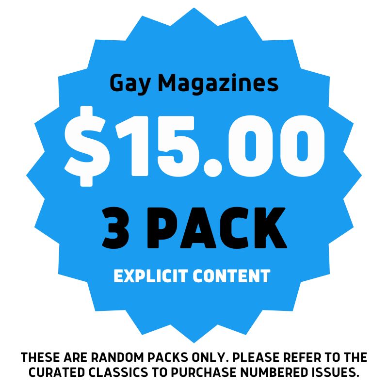 3 Pack Random | Gay Magazines