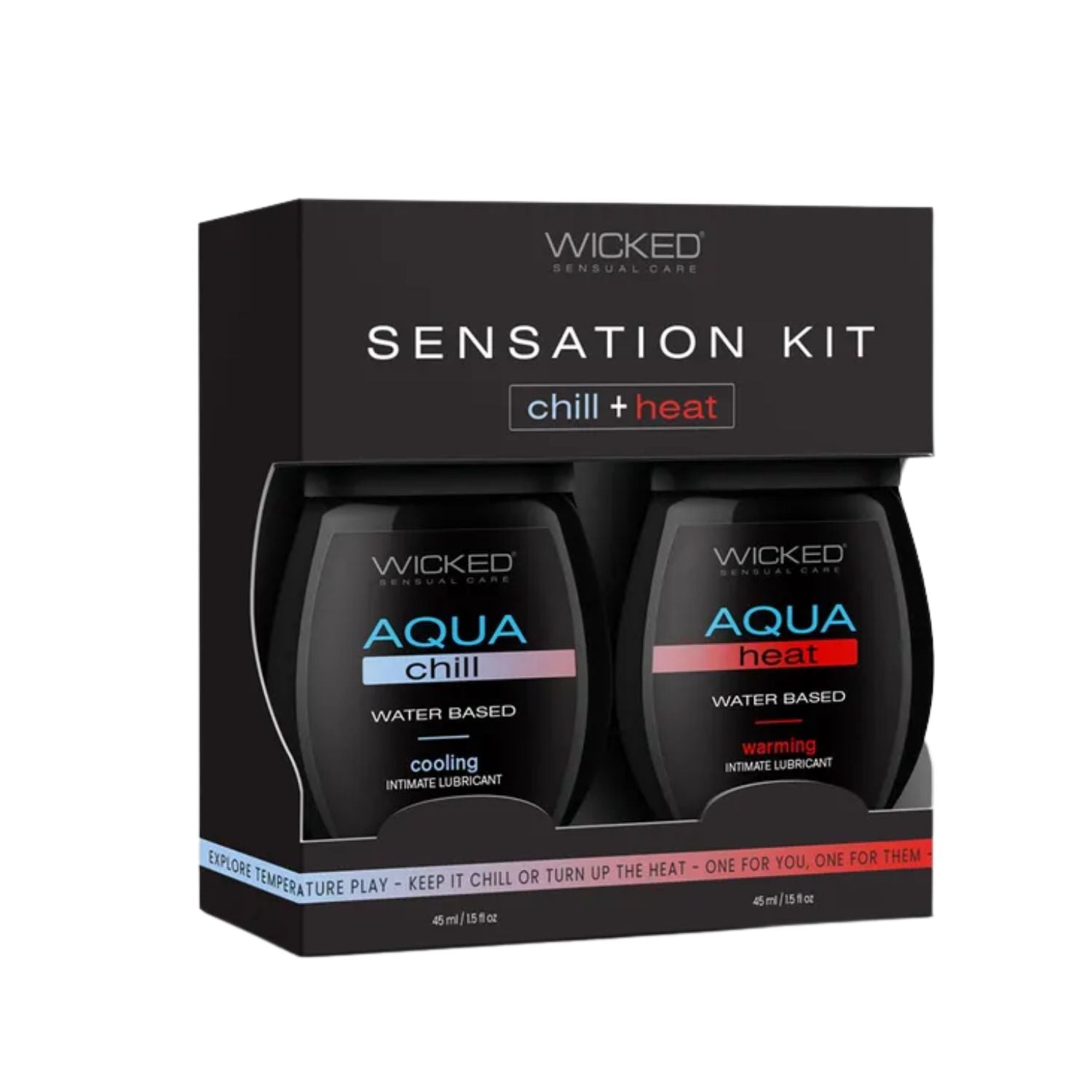 Wicked - Aqua Sensations Kit | Heat & Chill 45mL