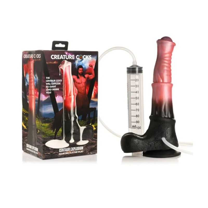 Creature Cocks - Centaur Explosion | Squirting Dildo