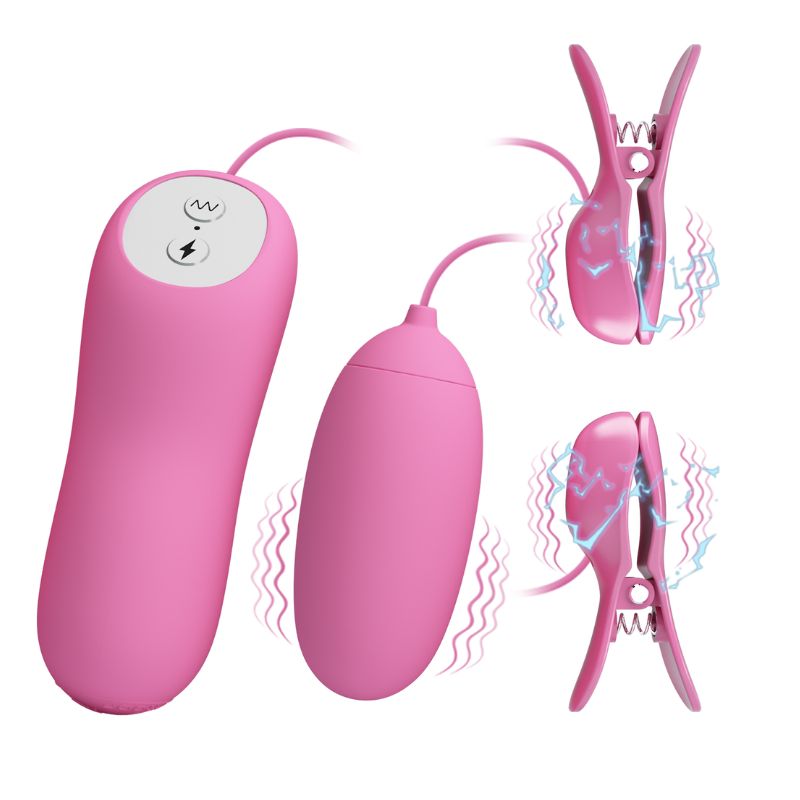 Pretty Love - Electric Shock & Vibro Bullets | Nipple Clamps