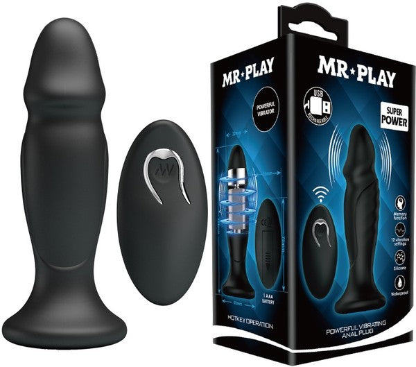 Pretty Love - Mr. Play | Powerful Vibrating Anal Plug