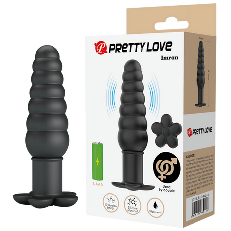Pretty Love - Imron | Bumpy Vibrating Butt Plug
