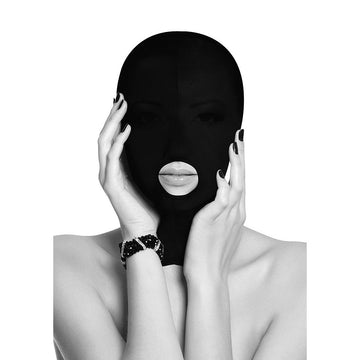 Ouch! - Black & White Range | Submission Mask w/ Open Mouth