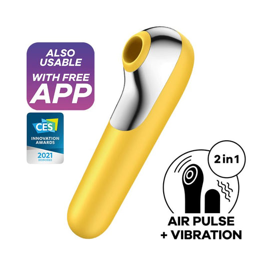 Satisfyer - Dual Love | Connect App Air Pulse Vibrator