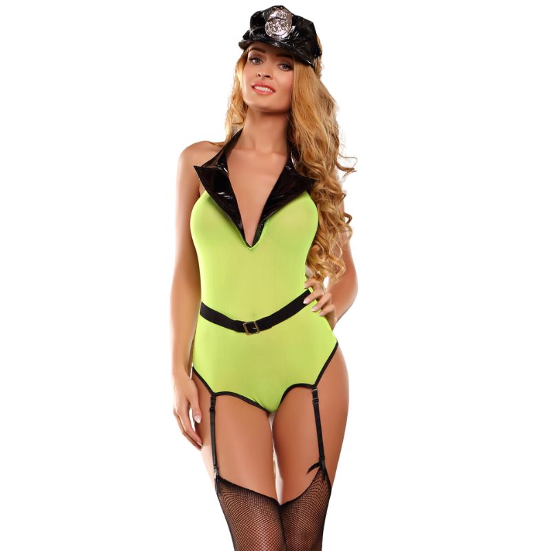 Sexy Lingerie - Dirty Cop | 4 Piece Set