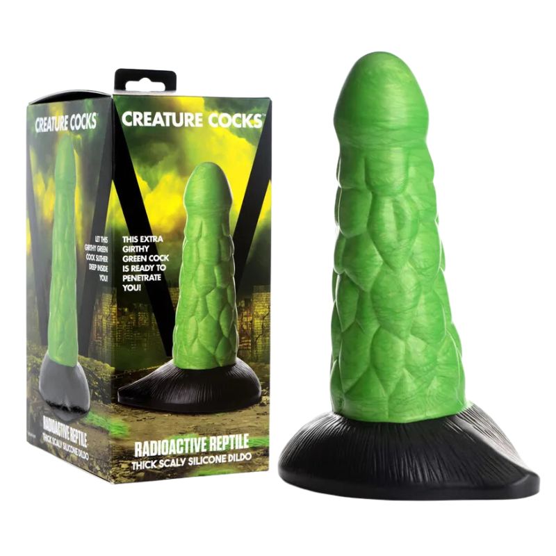 Creature Cocks - Radioactive Reptile | Silicone Dildo