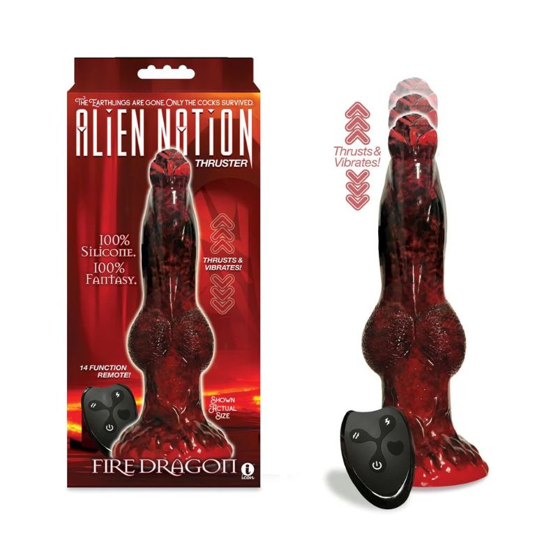 Alien Nation - Fire Dragon | Thrusting Mystical Dildo