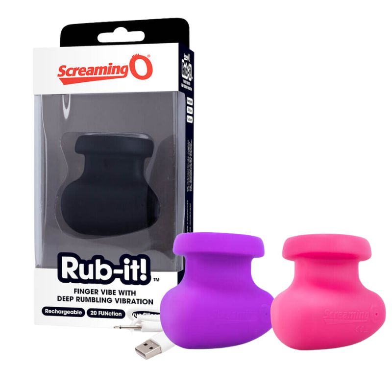 Screaming O - Charged Rub-It! | Rechargeable Finger Vibe