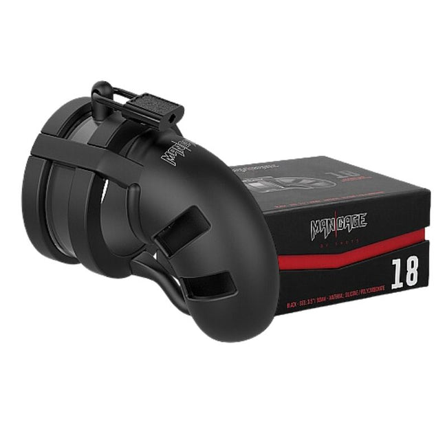 ManCage - No. 18 Chastity Cock Cage Ball-splitter | 3.5