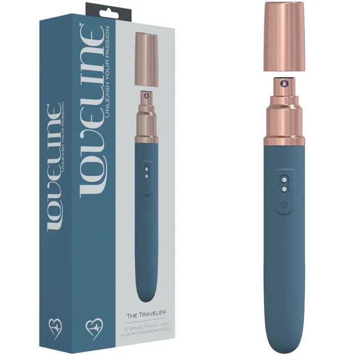 LOVELINE - The Traveler | Lube-Dispensing Vibrator