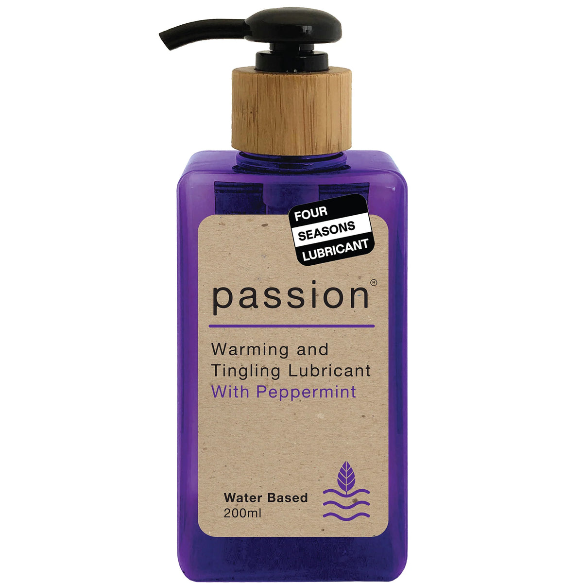 Four Seasons - Passion Peppermint 200mL | Warming & Tingling Lubricant