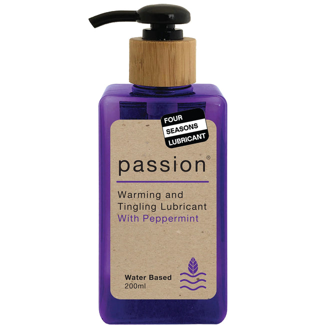 Four Seasons - Passion Peppermint 200mL | Warming & Tingling Lubricant