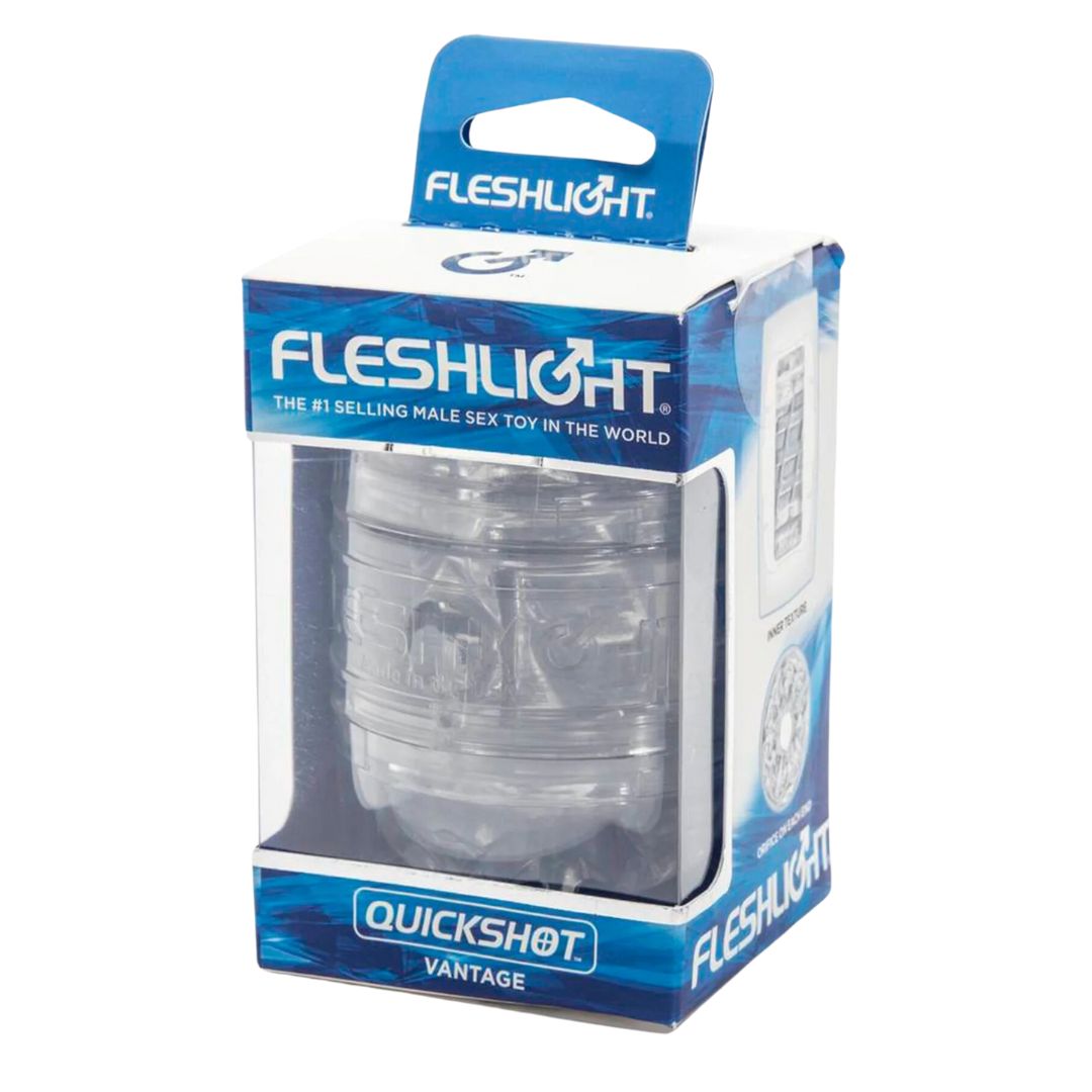 Fleshlight - Quickshot Vantage | Transparent Masturbator