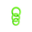 Ouch! - Assorted Cock Ring Set | Glow-in-the-dark