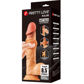 Pretty Love - Najm | Sliding Skin Dildo 8.5