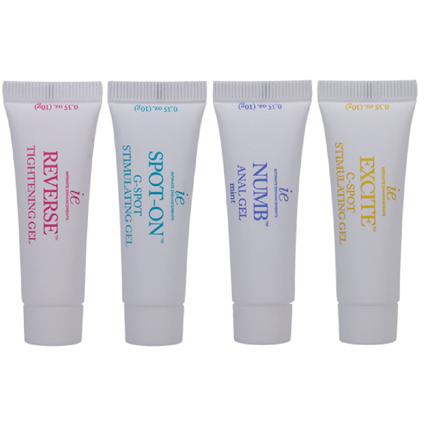 Doc Johnson – Intimate Enhancements INTENSIFY Pleasure | Sensation-Enhancing Gel 4-Pack