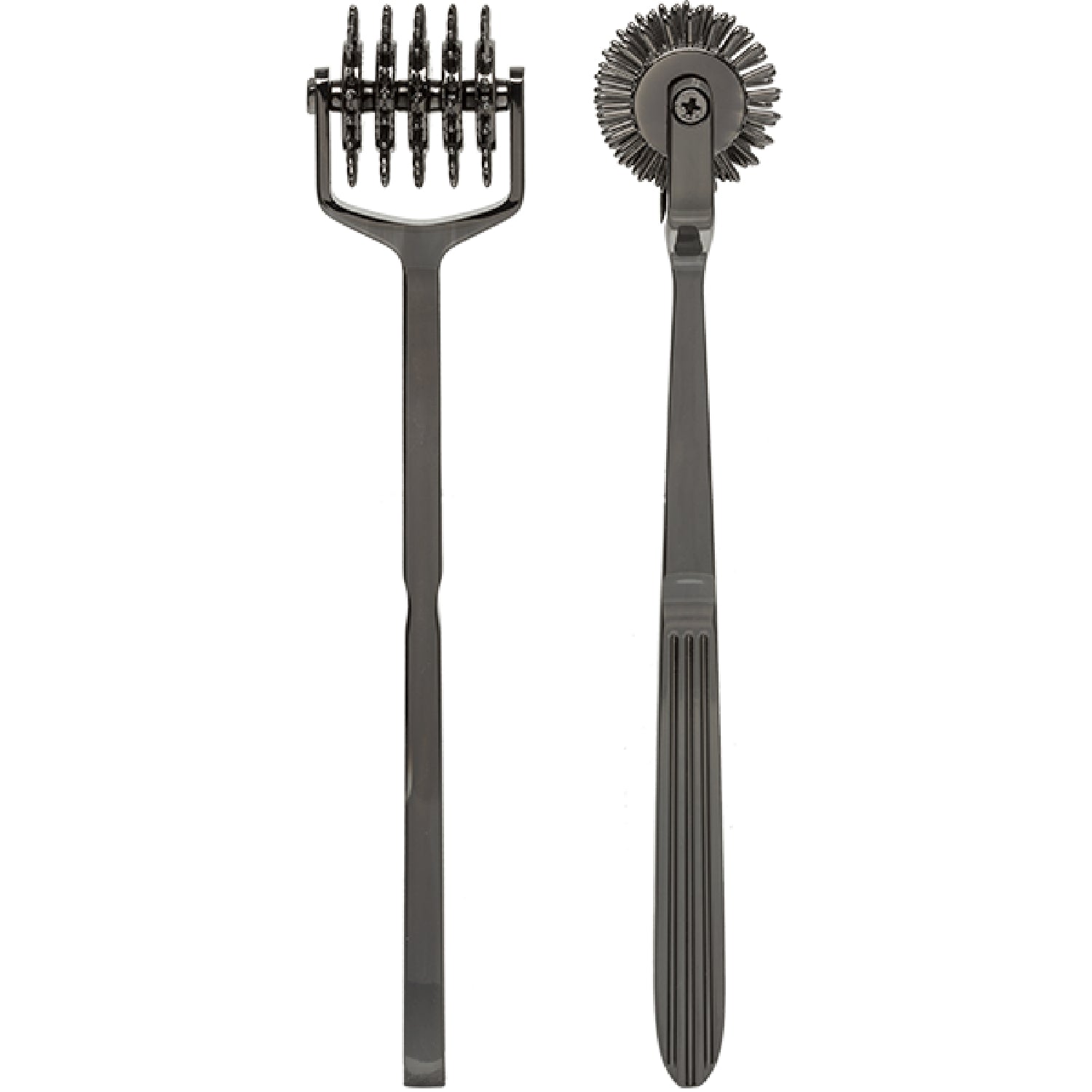 Kink by Doc Johnson – Solid Metal 5-Wheeled Pinwheel Spike | Sensation Play Tool
