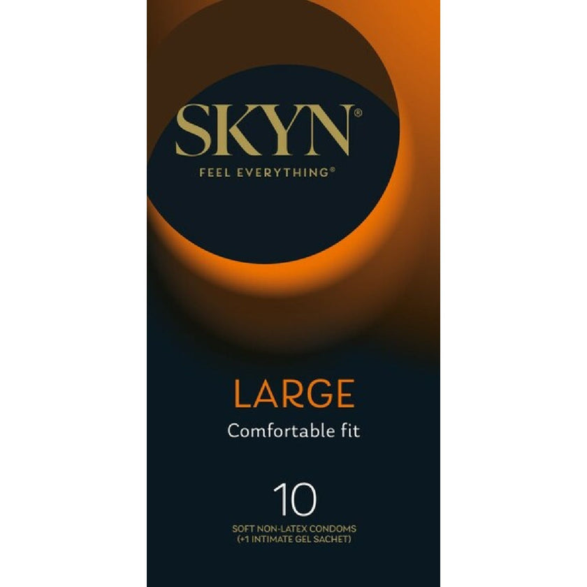LifeStyles – 10 Pack SKYN Large | Non-Latex Condoms