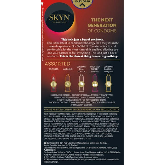 LifeStyles – 20 Pack SKYN Assorted | Non-Latex Condoms
