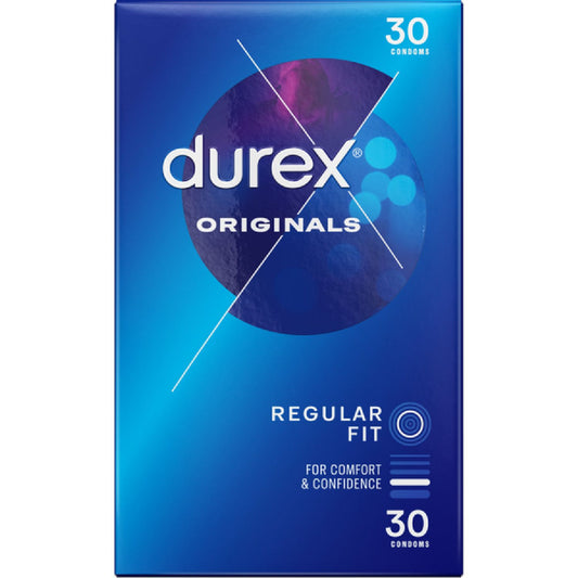 Durex - Originals 30 Pack Regular Fit | Condoms