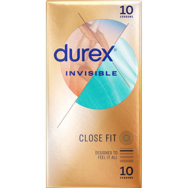 Durex - Invisible 10 Pack Close Fit | Condoms