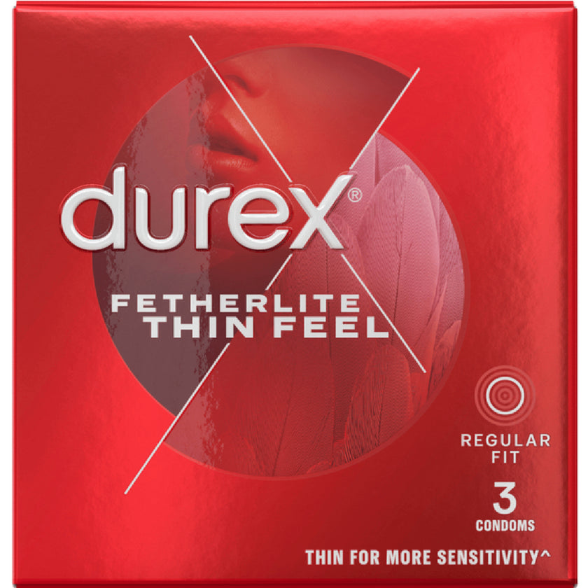 Durex – Featherlite Thin Feel 3 Pack Regular Fit | Condoms