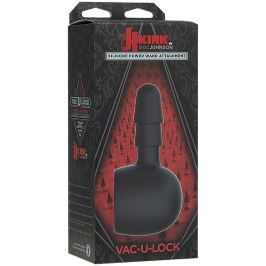 Kink by Doc Johnson – Silicone Power Wand Attachment Vac-U-Lock™ | Wand Accessory Adapter
