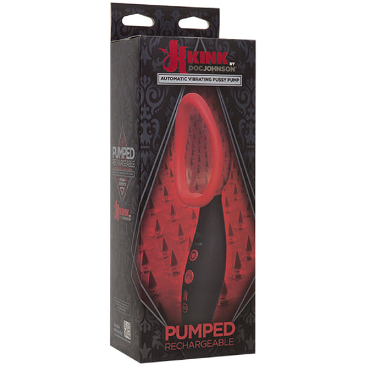 Kink by Doc Johnson – Automatic Vibrating Pussy Pump | Rechargeable Vaginal Pump