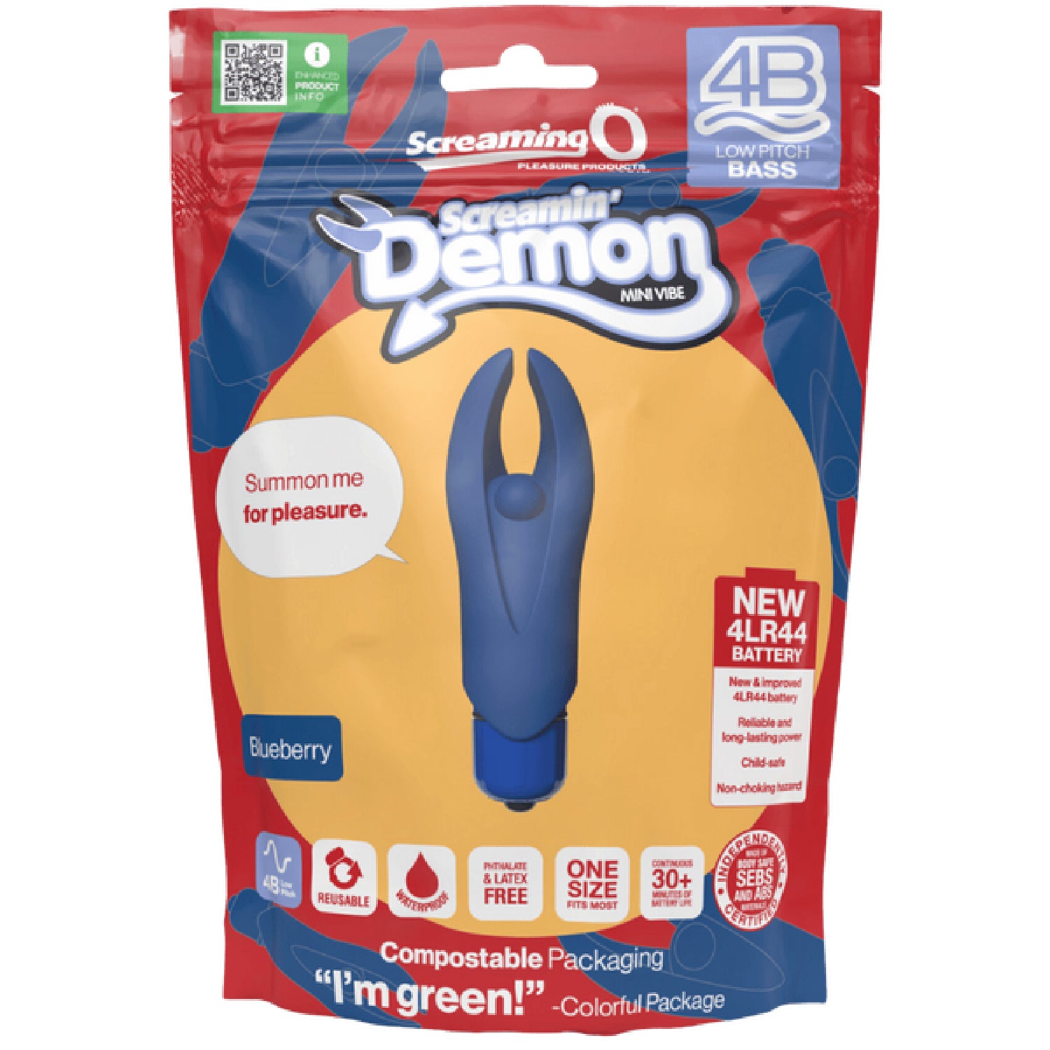 Screaming O - Screamin Demon 4B Low Pitch Bass | Mini Vibe