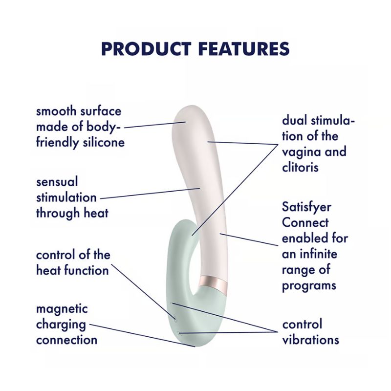 Satisfyer - Heat Wave | Connect App G-Spot & Clitoral Stimulator