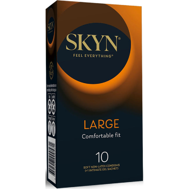 LifeStyles – 10 Pack SKYN Large | Non-Latex Condoms