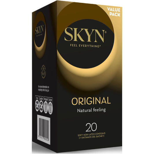 LifeStyles – 20 Pack SKYN Original | Non-Latex Condoms