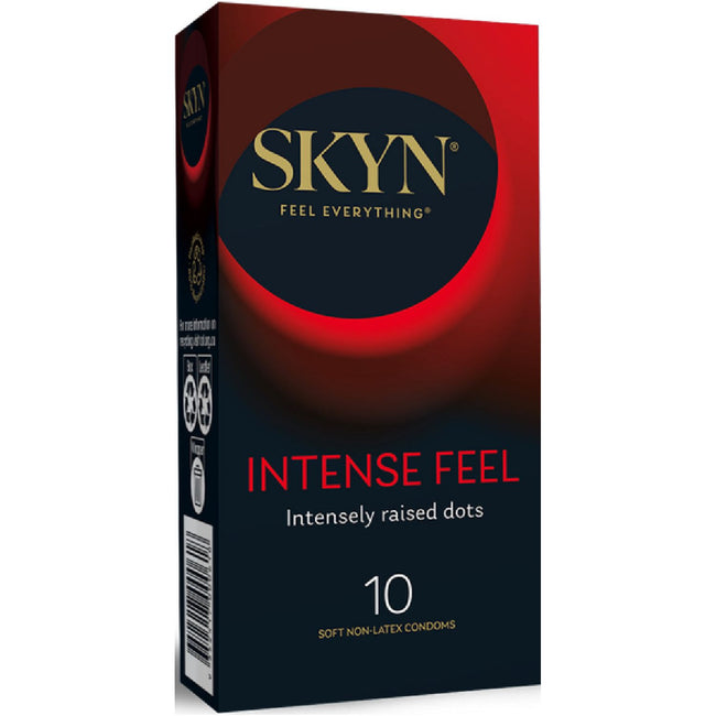 LifeStyles – 10 Pack SKYN Intense Feel | Non-Latex Condoms