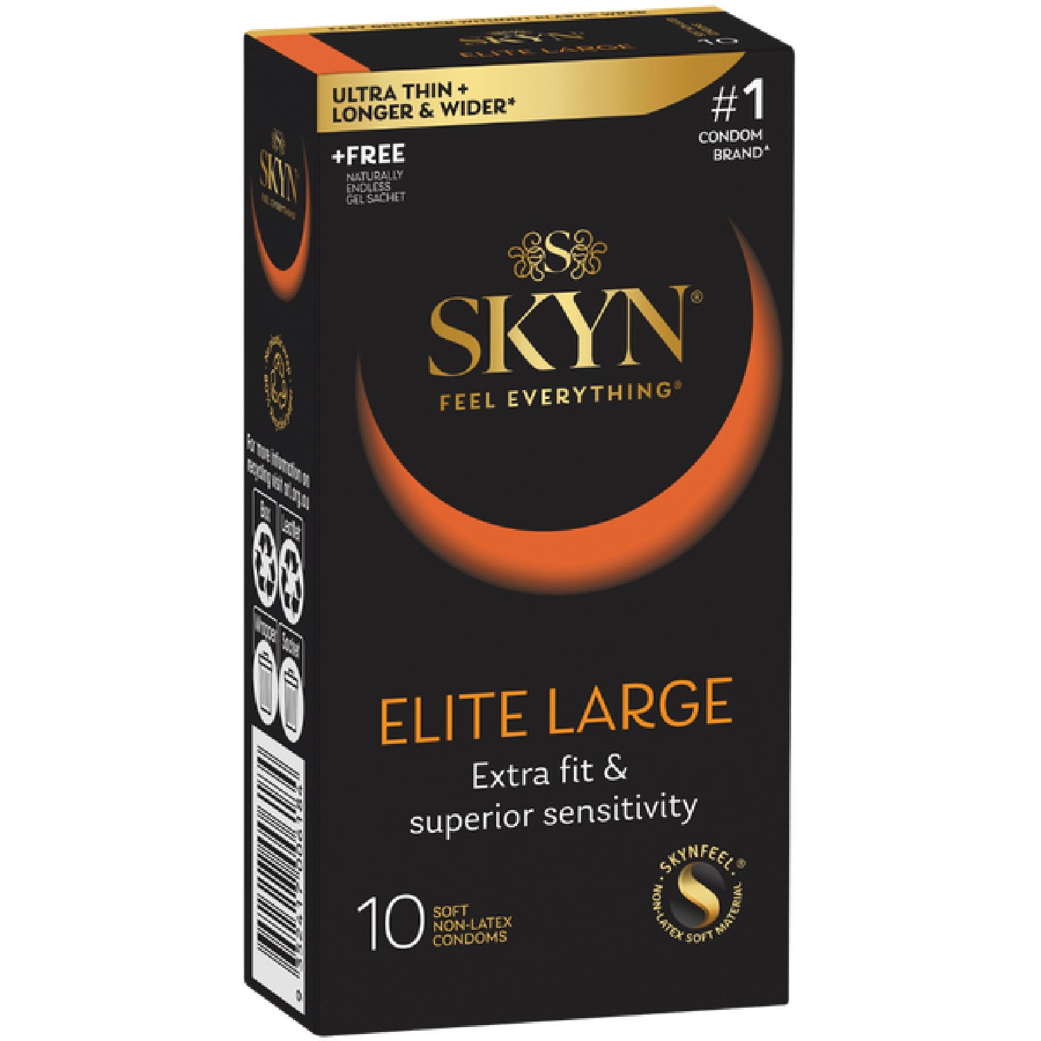 LifeStyles – 10 Pack SKYN Elite Large | Non-Latex Condoms