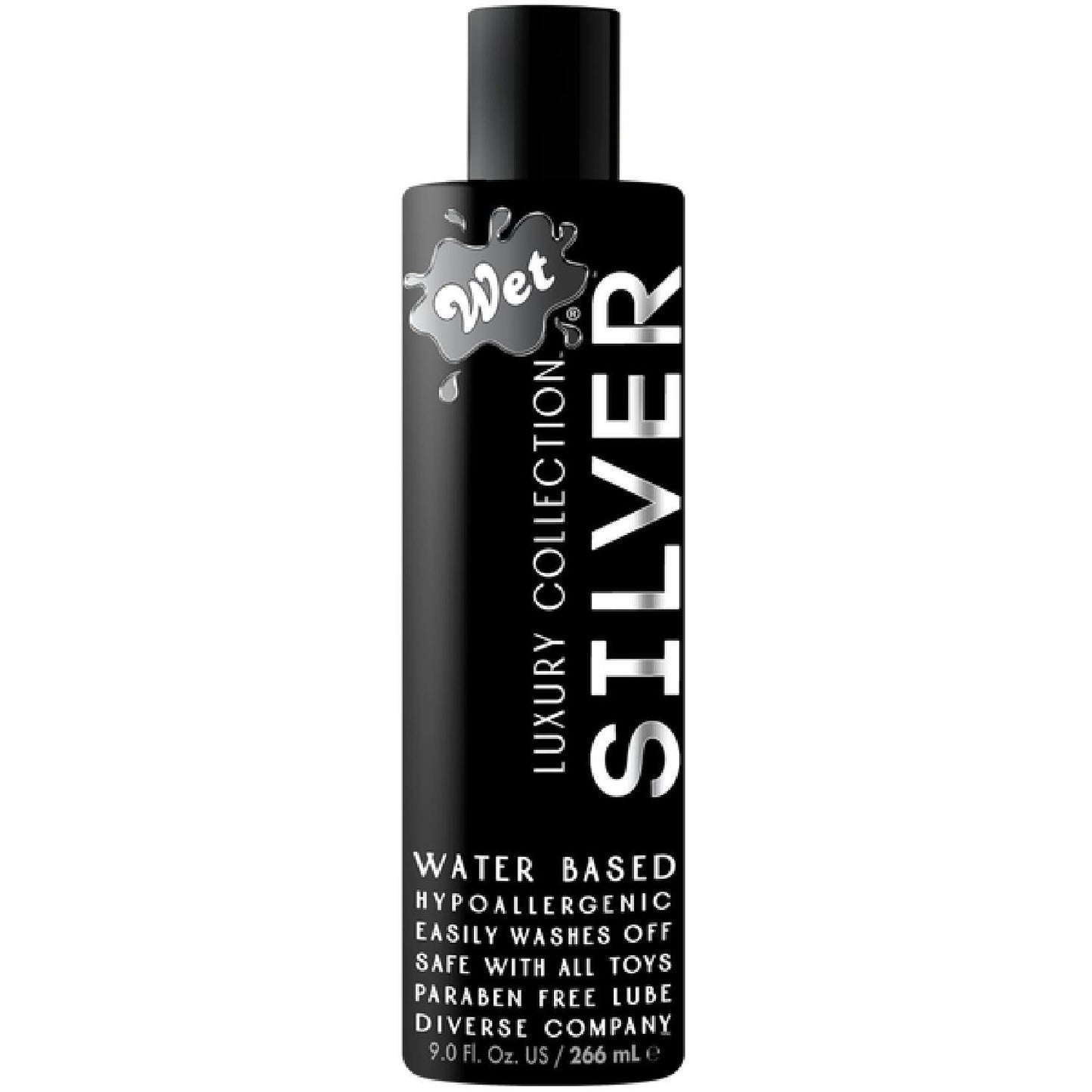 Wet - Silver | Water-Based Hypoallergenic Lubricant