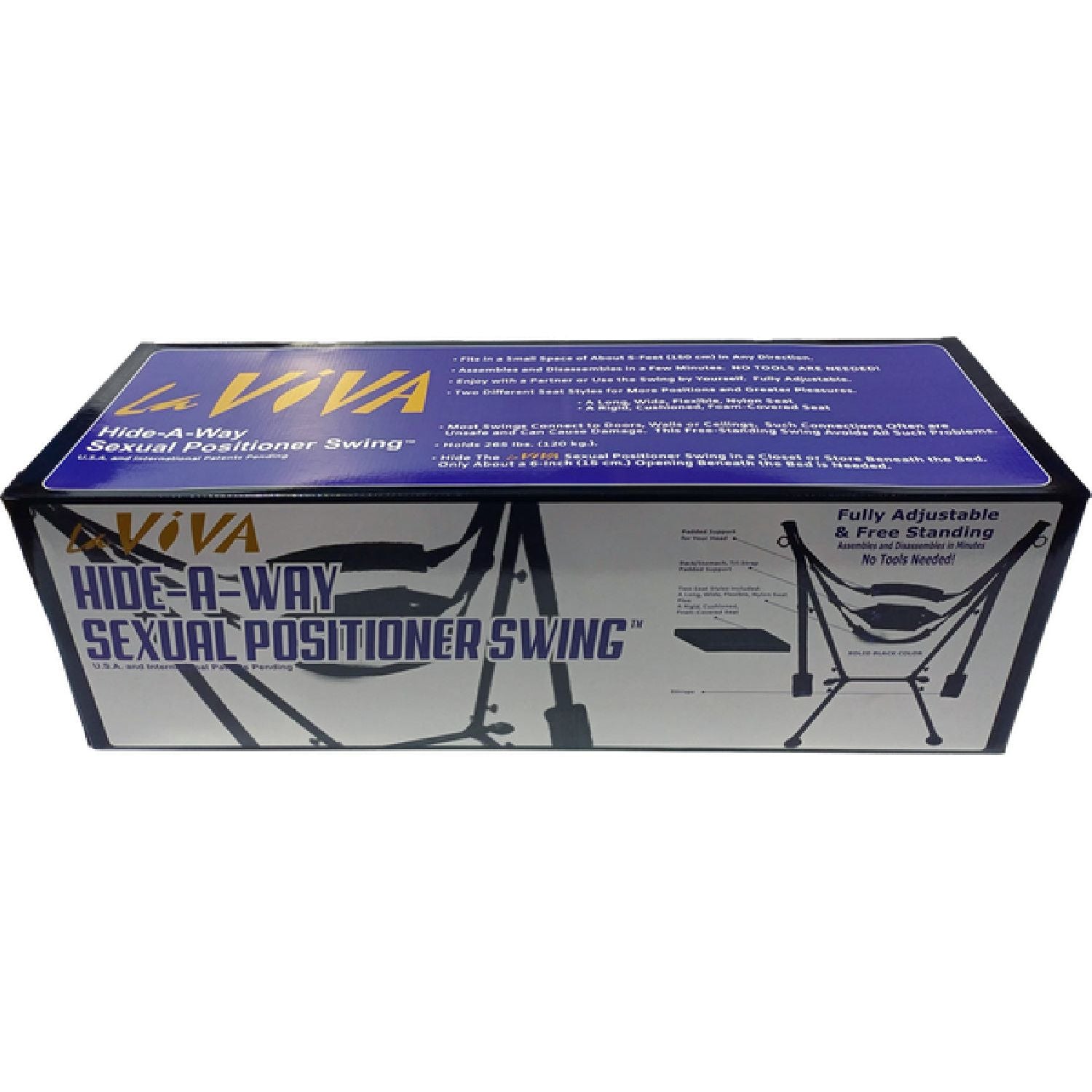 LaViva – Hide-A-Way Sexual Positioner Swing | Free Standing Sex Swing