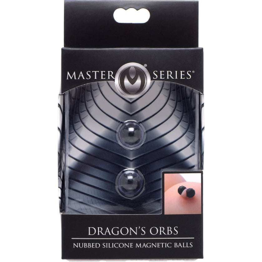Master Series - Dragon's Orbs Nubbed Silicone Magnetic Balls | Magnetic Sensation Toy