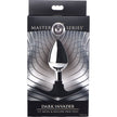 Master Series - Dark Invader Metal And Silicone Anal Plug - Medium | Butt Plug