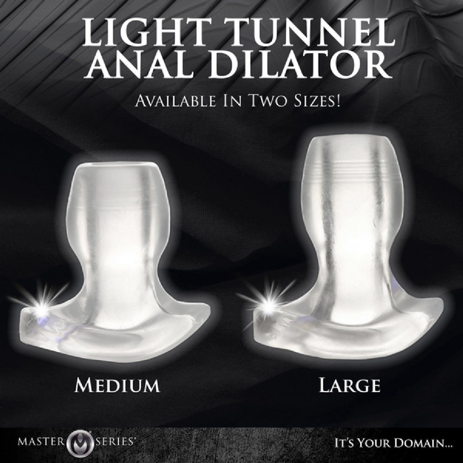 Master Series - Light-Tunnel Light-Up Anal Dilator | Anal Dilator
