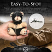 Master Series - Hooded Teddy Bear Keychain | Novelty Keychain