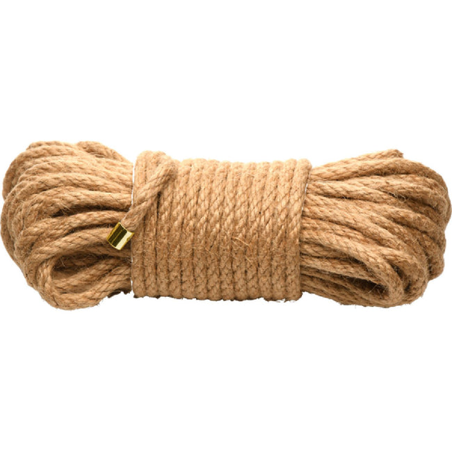 Master Series - Tied Up Ultra Premium Braided Jute Rope 50 Ft | Bondage Rope