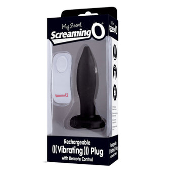 Screaming O – My Secret Vibrating Plug With Remote | Rechargeable Anal Plug