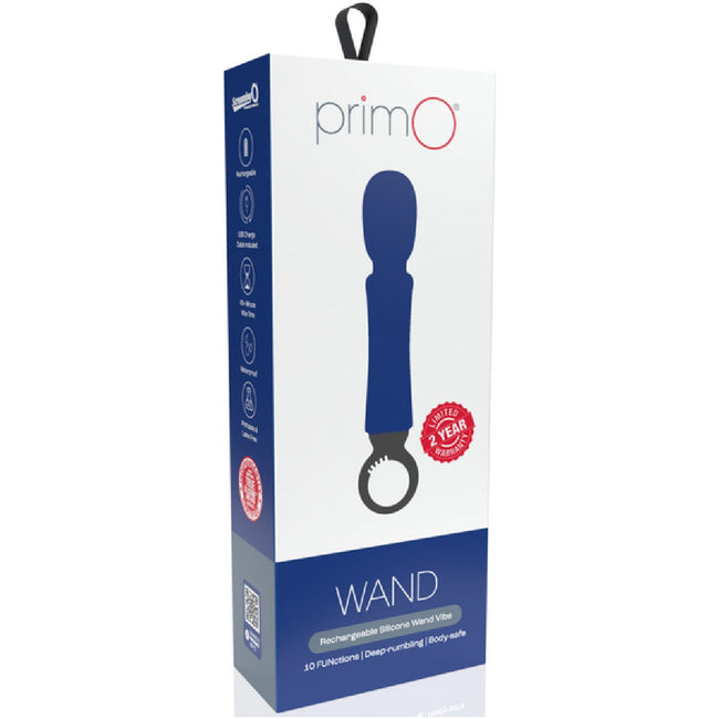 Screaming O - Primo Wand | Rechargeable Silicone Wand Massager