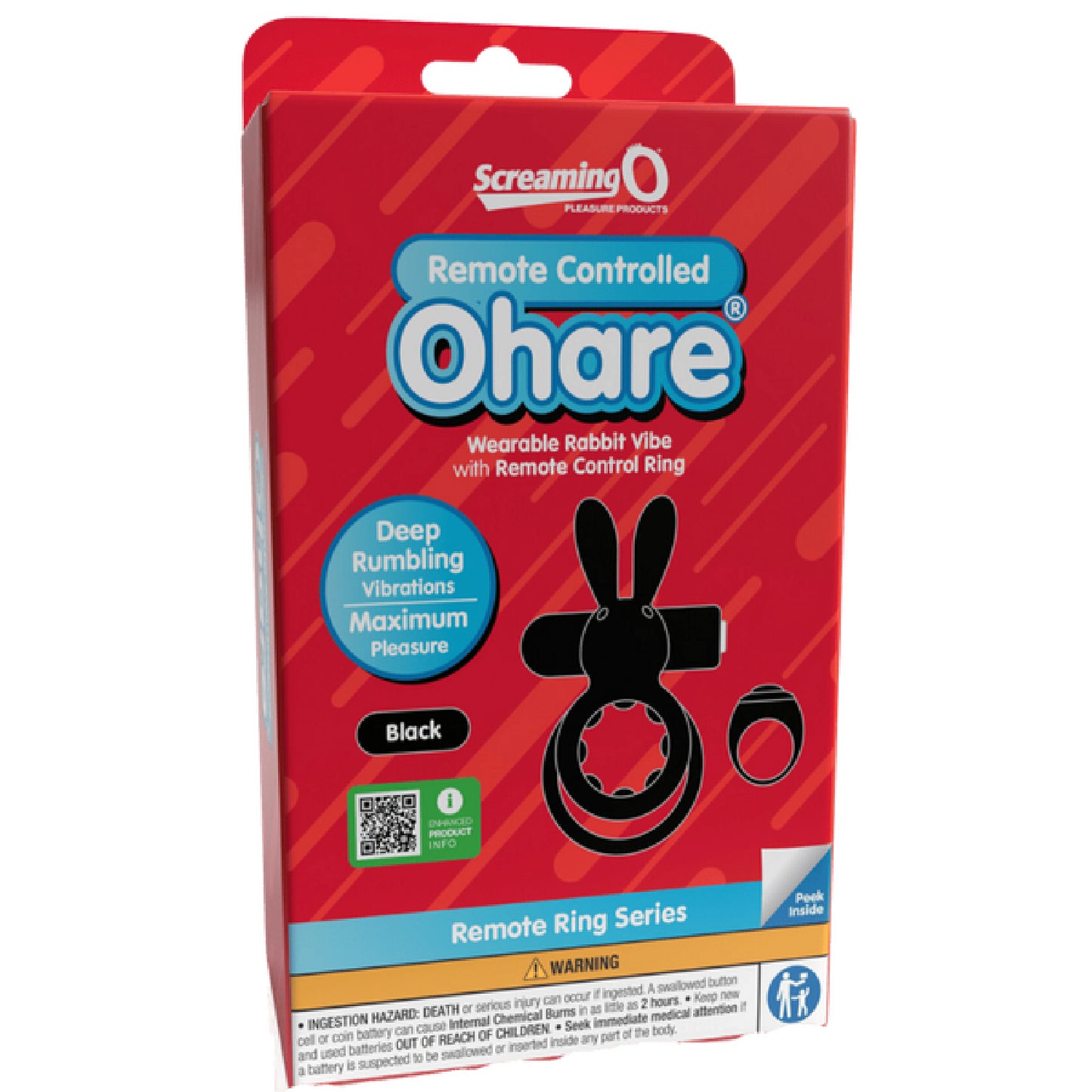 Screaming O – Remote Control Ohare | Rechargeable Cock & Ball Ring