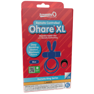 Screaming O – Remote Control Ohare XL | Rechargeable Cock & Ball Ring