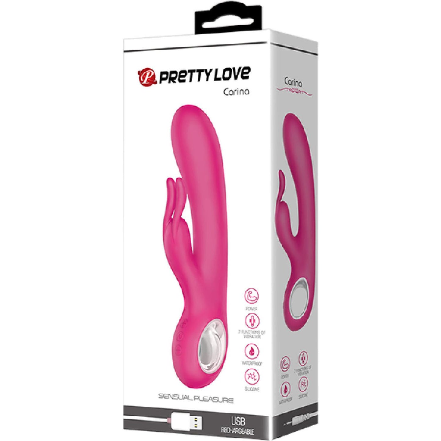 Pretty Love – Carina | Rechargeable Rabbit Vibrator